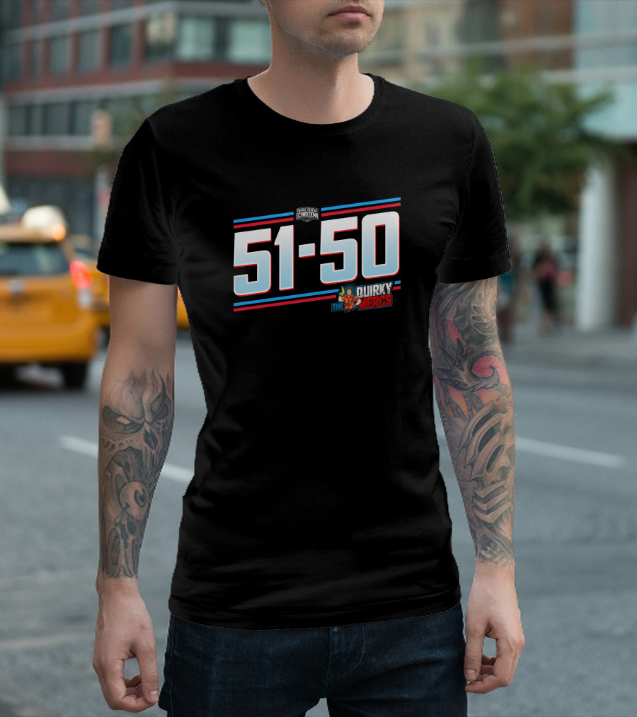 Schmoedown 51-50 The Quirky Mercs T-Shirt