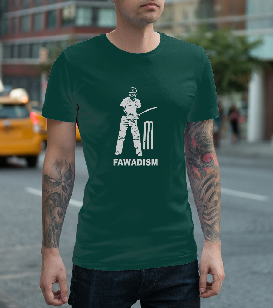 Cult Zeros Fawadism Fawad Alam Cricket T-Shirt