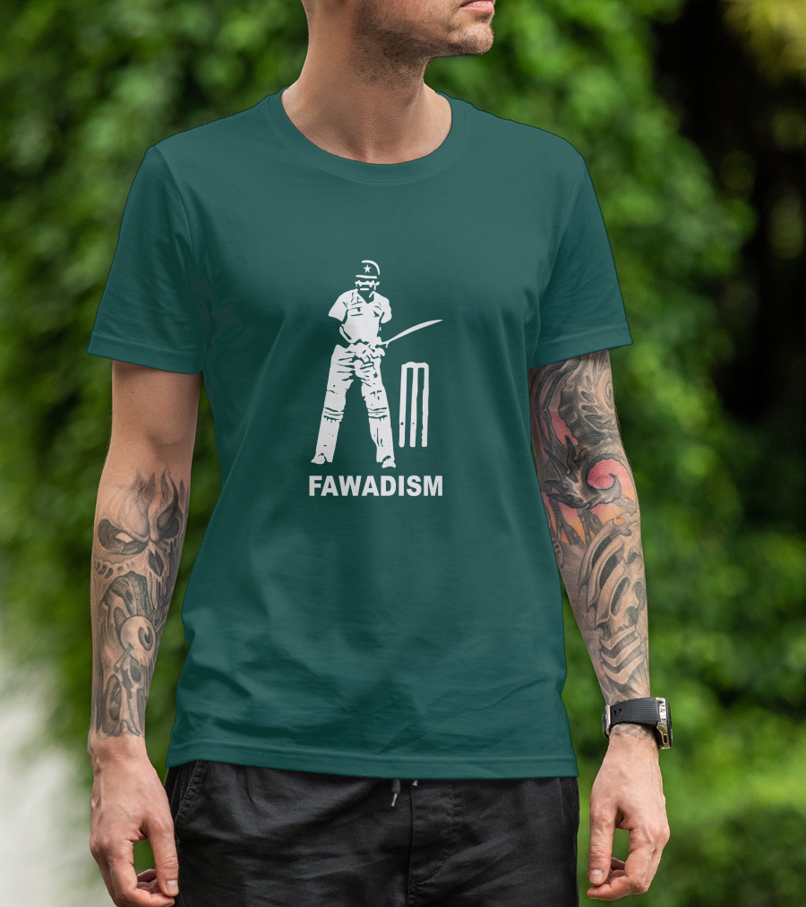 Cult Zeros Fawadism Fawad Alam Cricket T-Shirt
