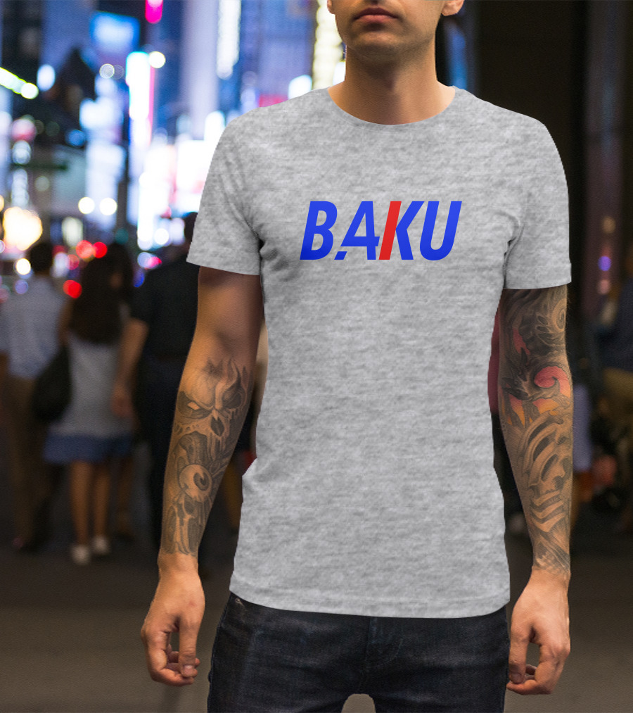 Baku 4 1 Myguyrudi Bold Blue T-Shirt