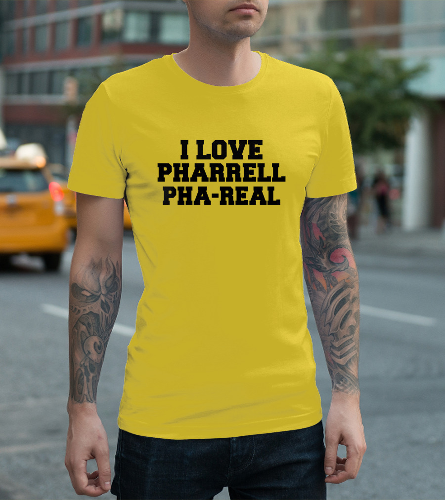 I Love Pharrell Pha-Real The Neptunes Marc Goldstein T-Shirt