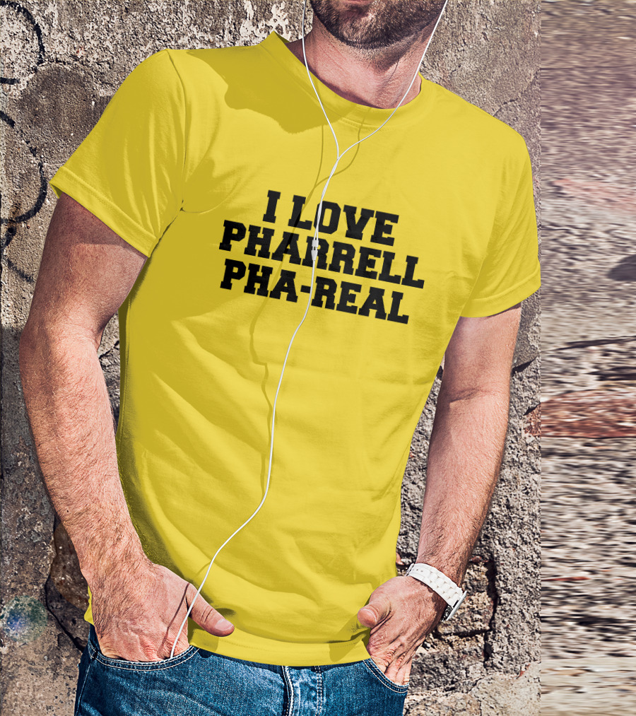 I Love Pharrell Pha-Real The Neptunes Marc Goldstein T-Shirt