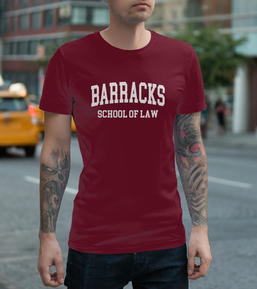Barracks School Of Law T Glaxton KayakWolf T-Shirt