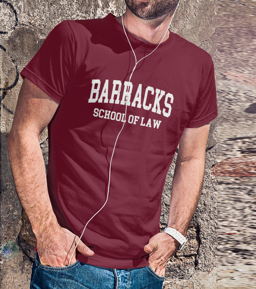 Barracks School Of Law T Glaxton KayakWolf T-Shirt