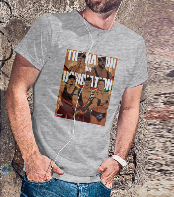 The Nation Of Domination The Rock Nolanium Art Drawing T-Shirt