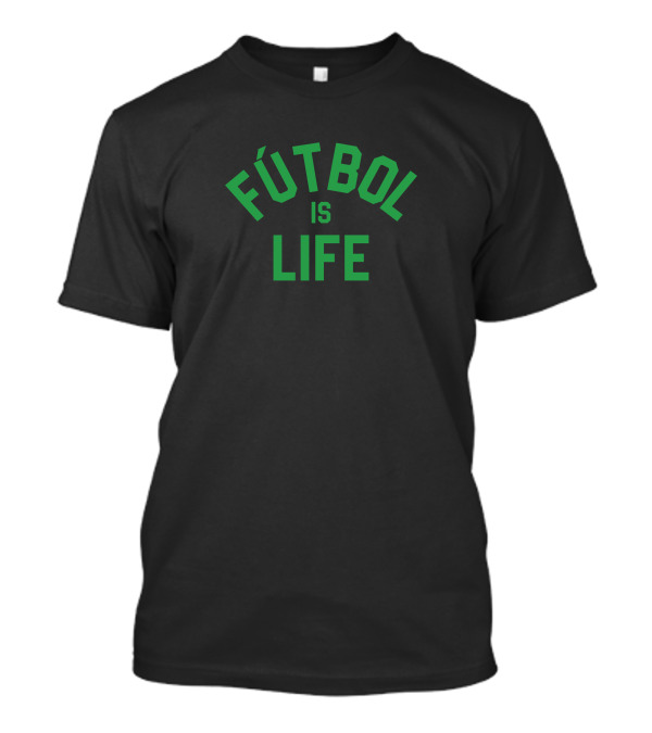 Standing Room Only Shop Fútbol Is Life Dani Rojas Football Soccer Fan T-Shirt
