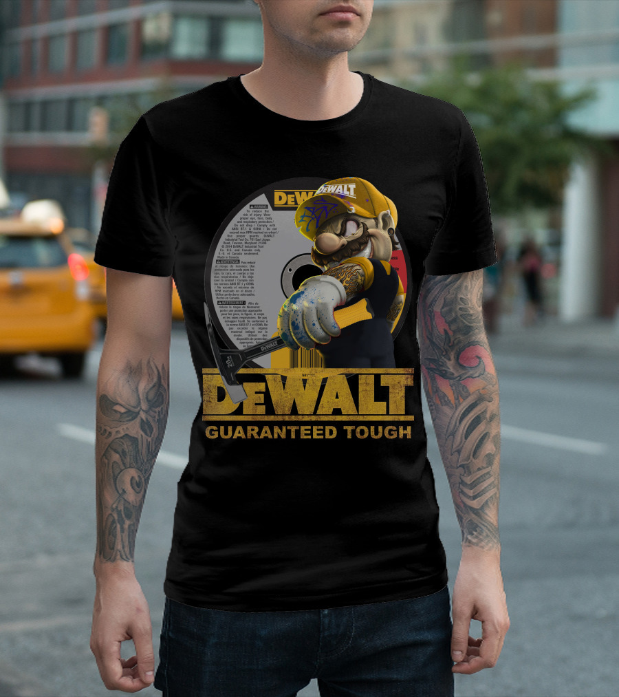DeWalt Guaranteed Tough Mario3x4 T-Shirt