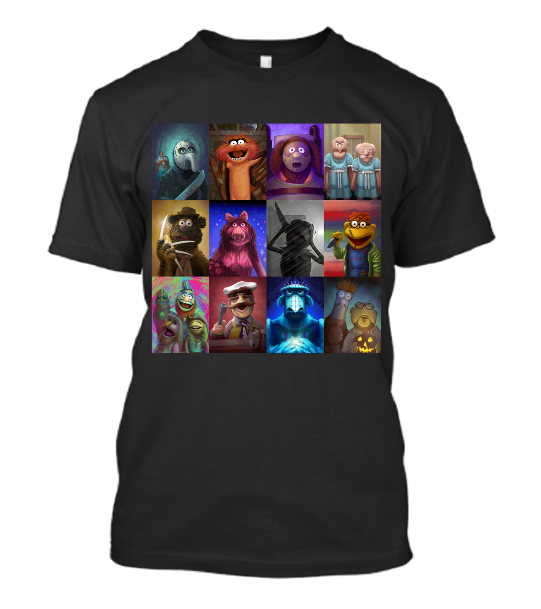 Muppet Maniacs Horror Movie Parody Series 1 T-Shirt