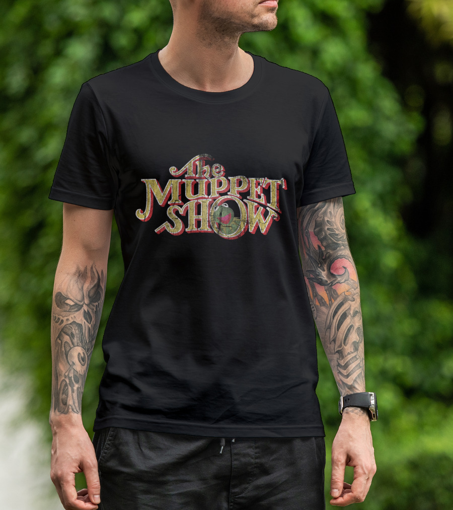 The Muppet Show Vintage Logo Kermit T-Shirt