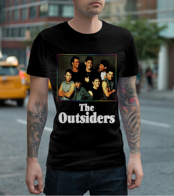 The Outsiders Movie Cast Ensemble Photograph T-Shirt
