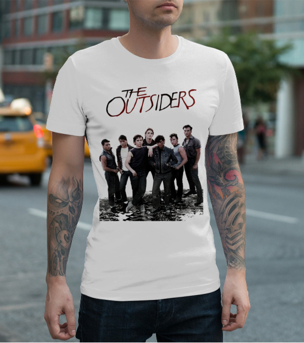 The Outsiders 1983 Movie Cast Photo Classic T-Shirt