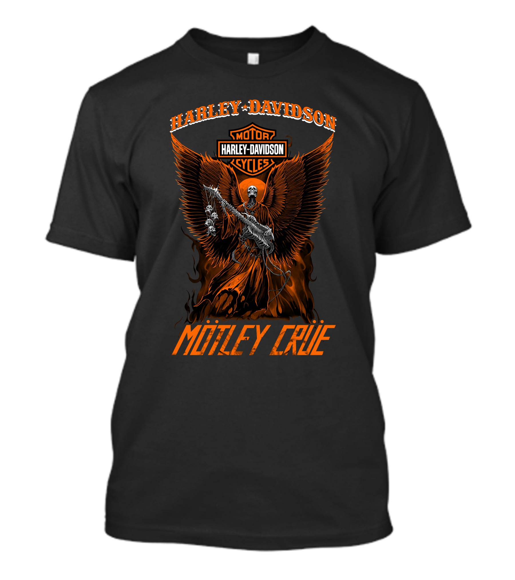 Harley Davidson Motor Cycles Mötley Crüe T-Shirt