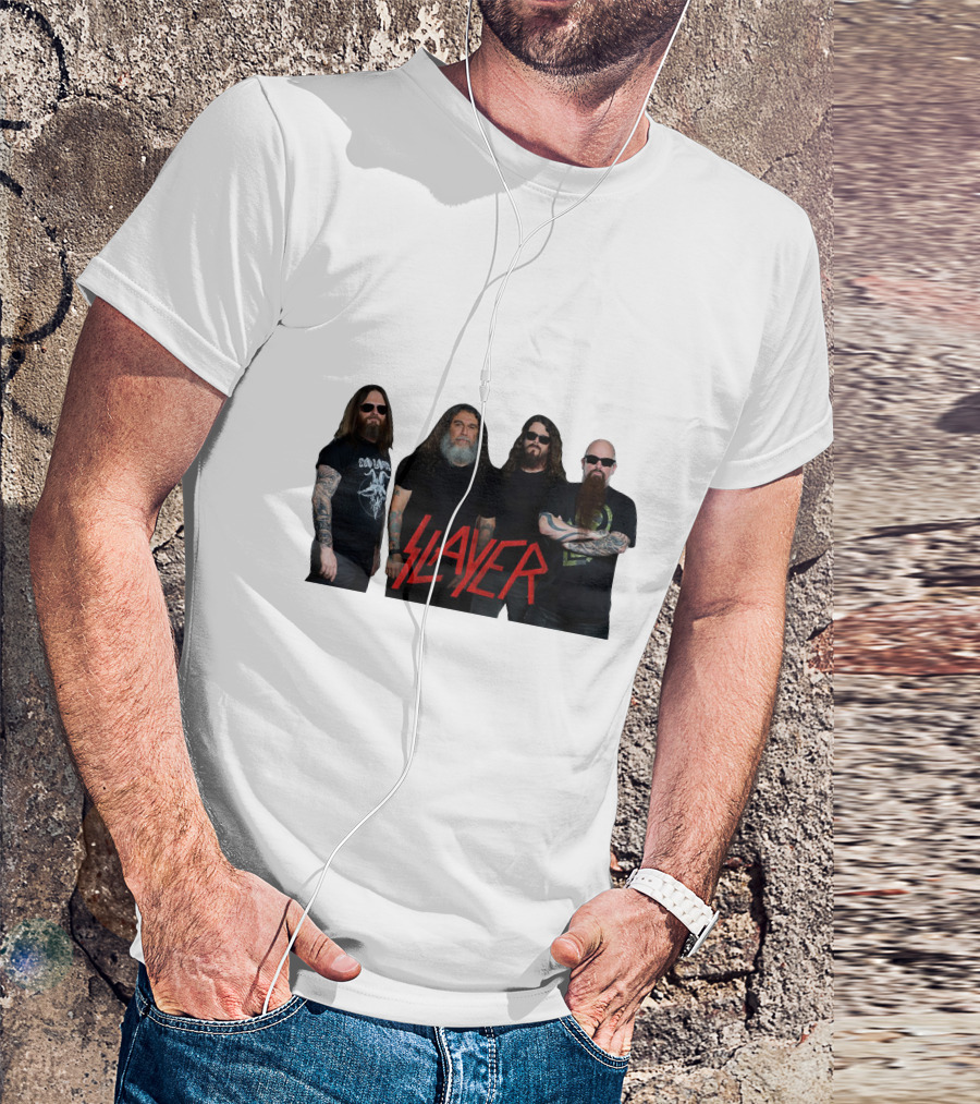 Slayer Classic Band Member Pose T-Shirt