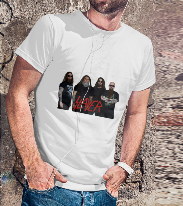 Slayer Classic Band Member Pose T-Shirt