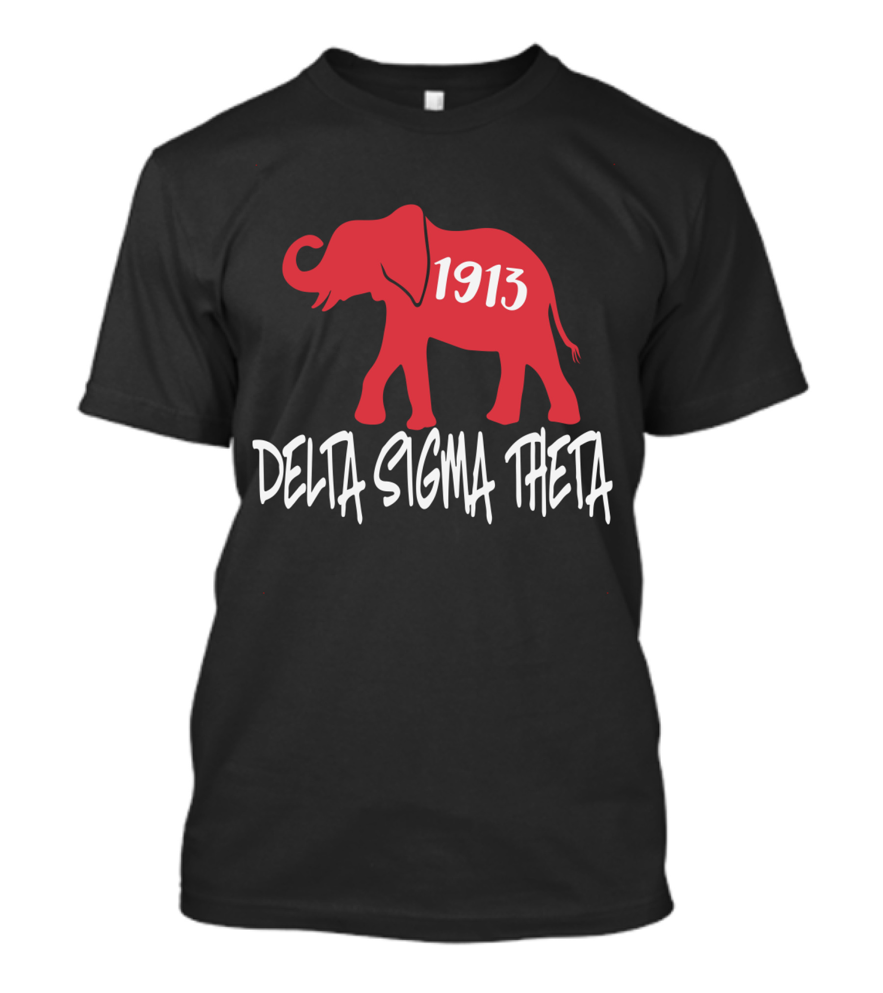 Delta Sigma Theta 1913 Red Elephant T-Shirt