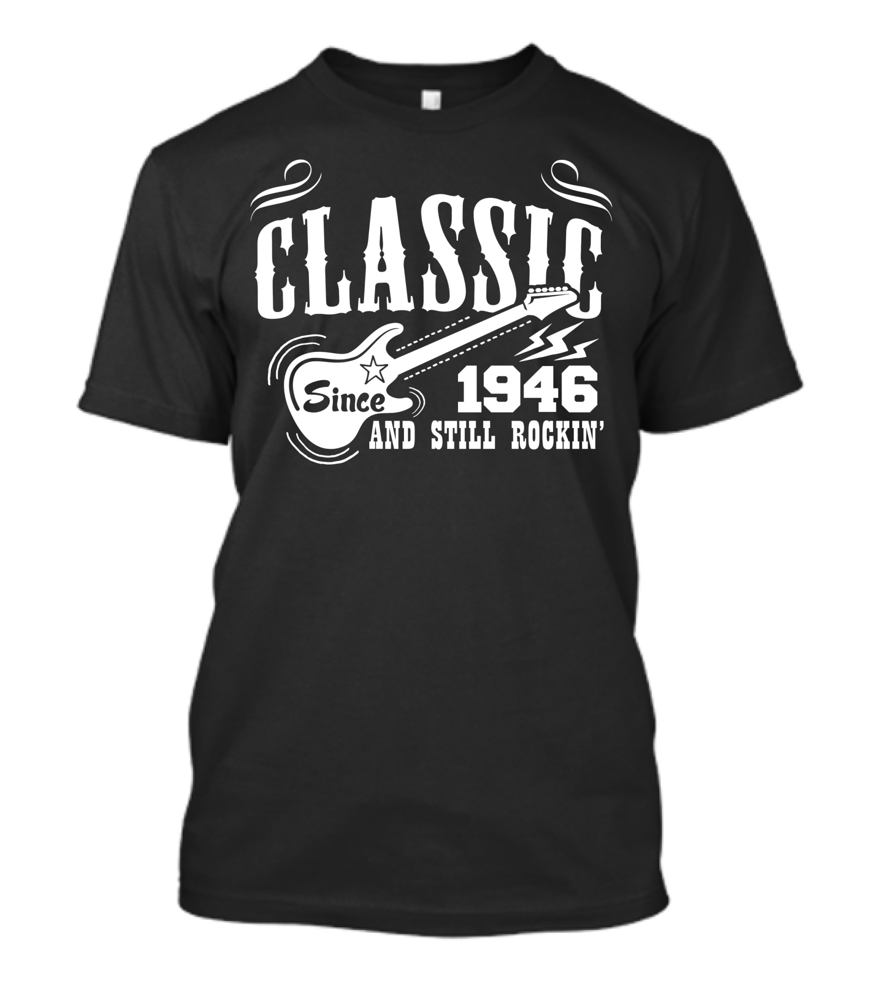 Classic Since 1946 And Still Rockin' Guitar T-Shirt