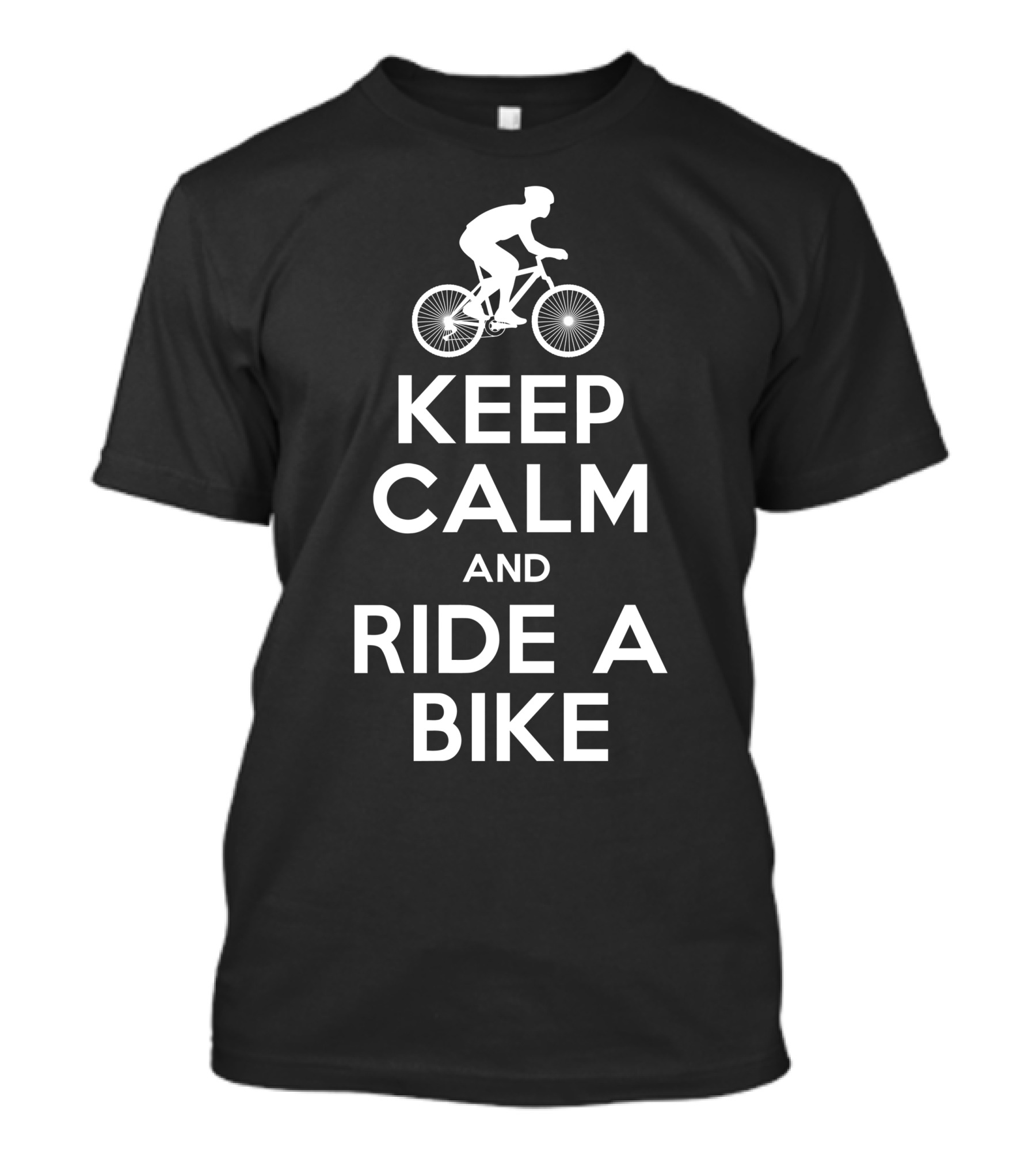 Keep Calm And Ride A Bike Cyclist T-Shirt