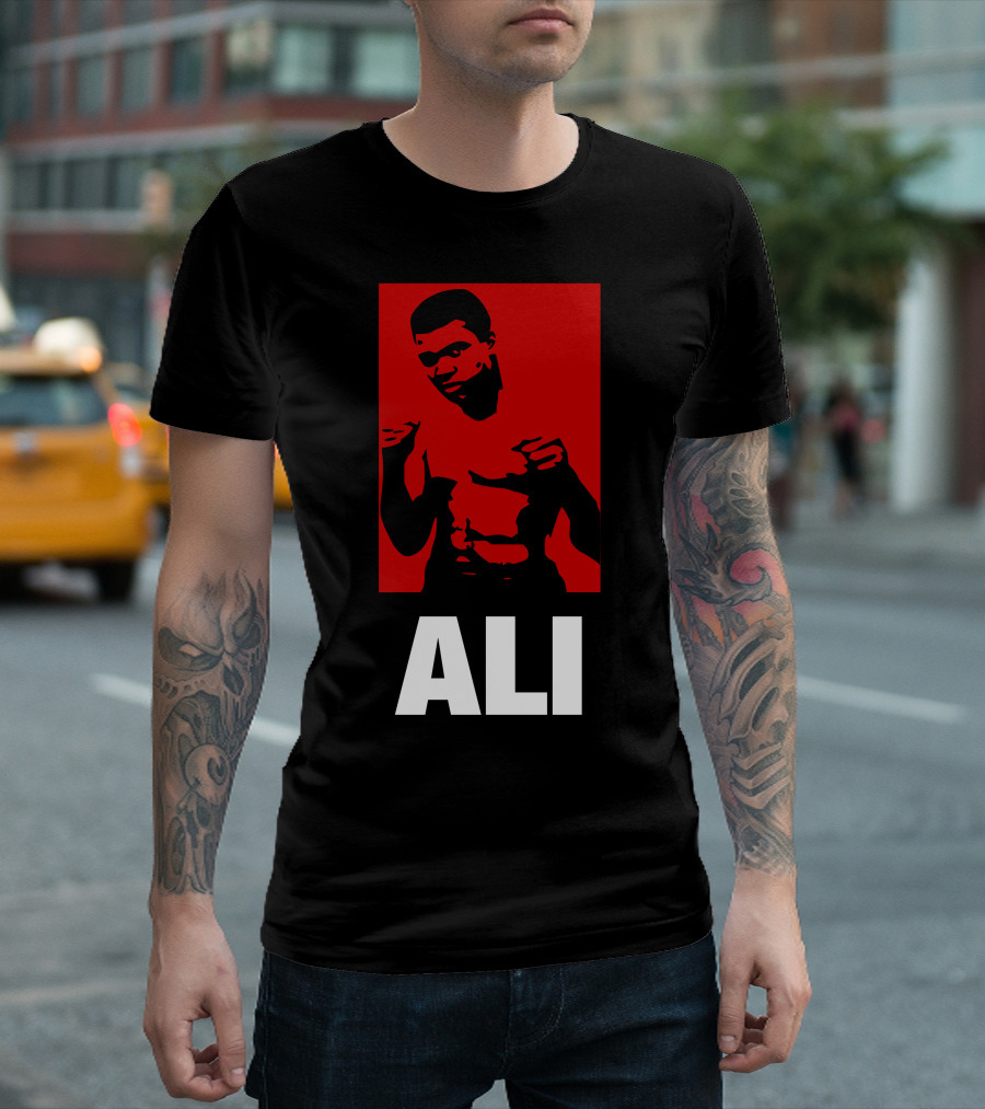 Ali Muhammad Iconic Boxer T-Shirt