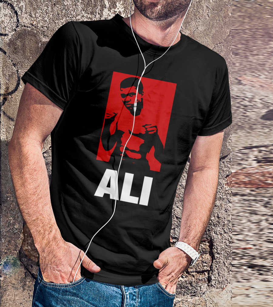 Ali Muhammad Iconic Boxer T-Shirt