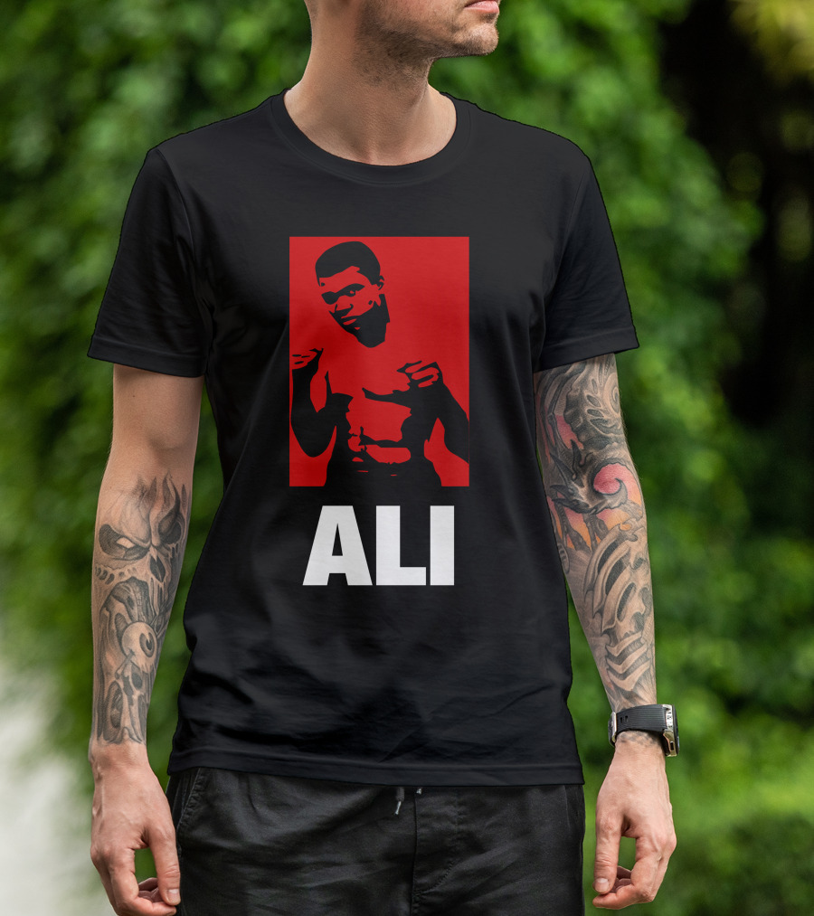 Ali Muhammad Iconic Boxer T-Shirt