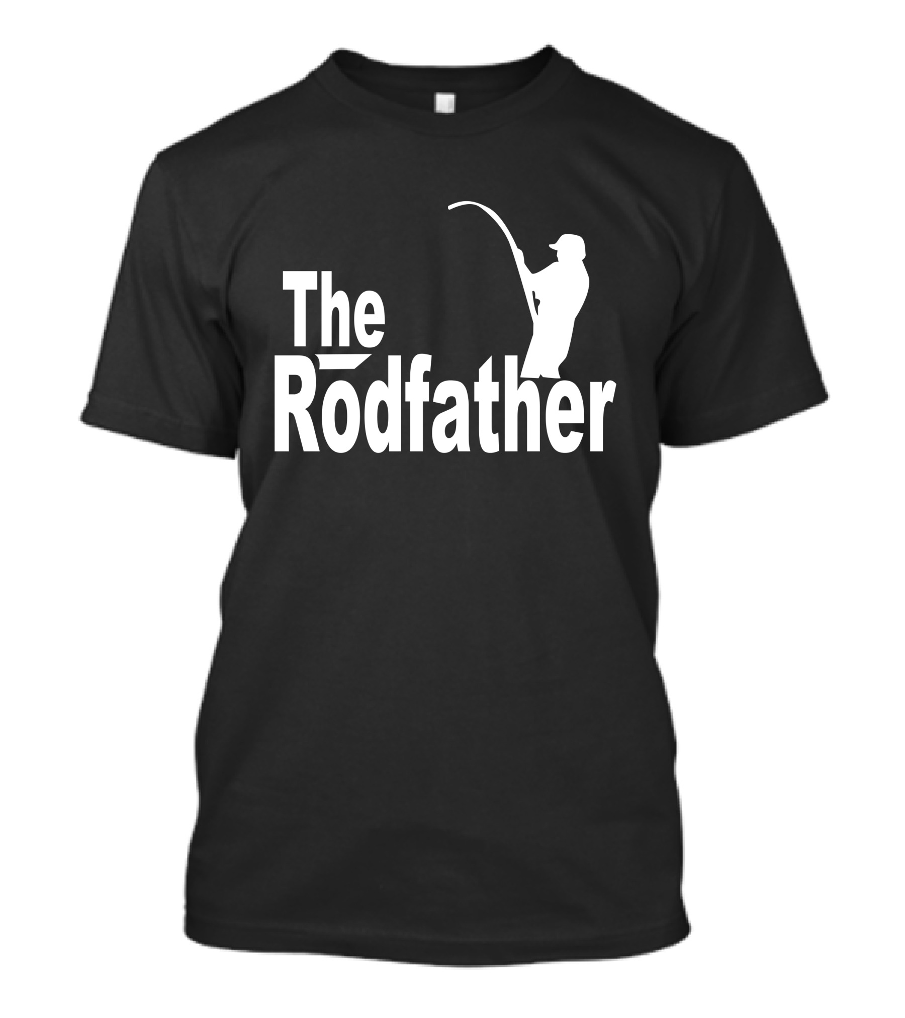 127 The Rodfather Fisherman T-Shirt