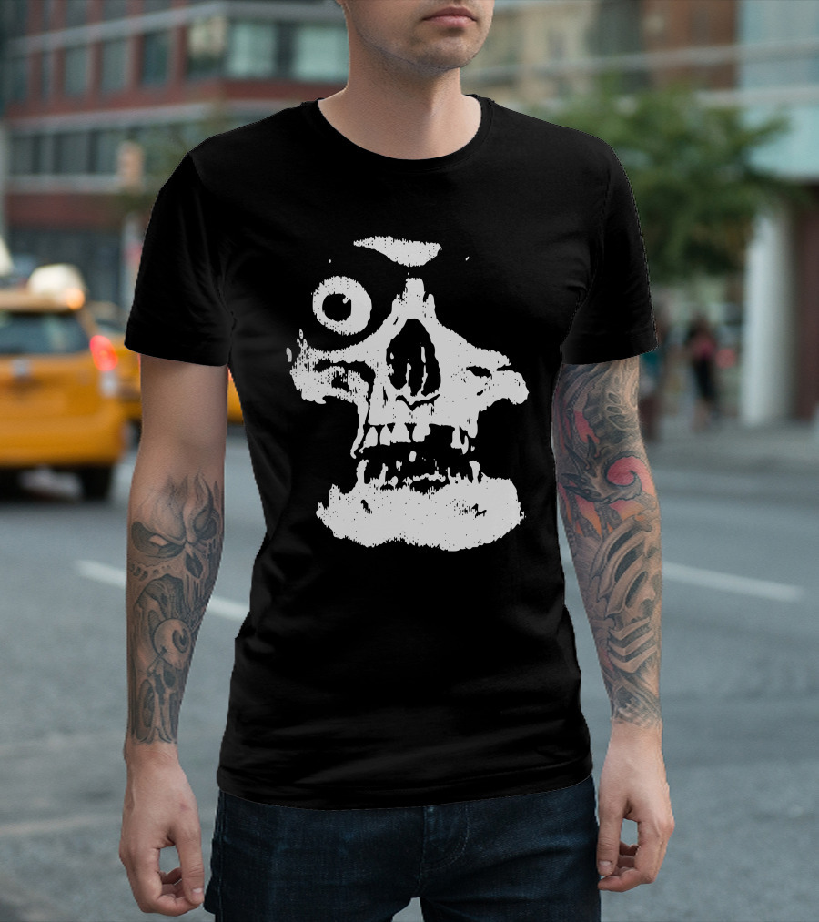 Balzac Japanese Punk Skull T-Shirt