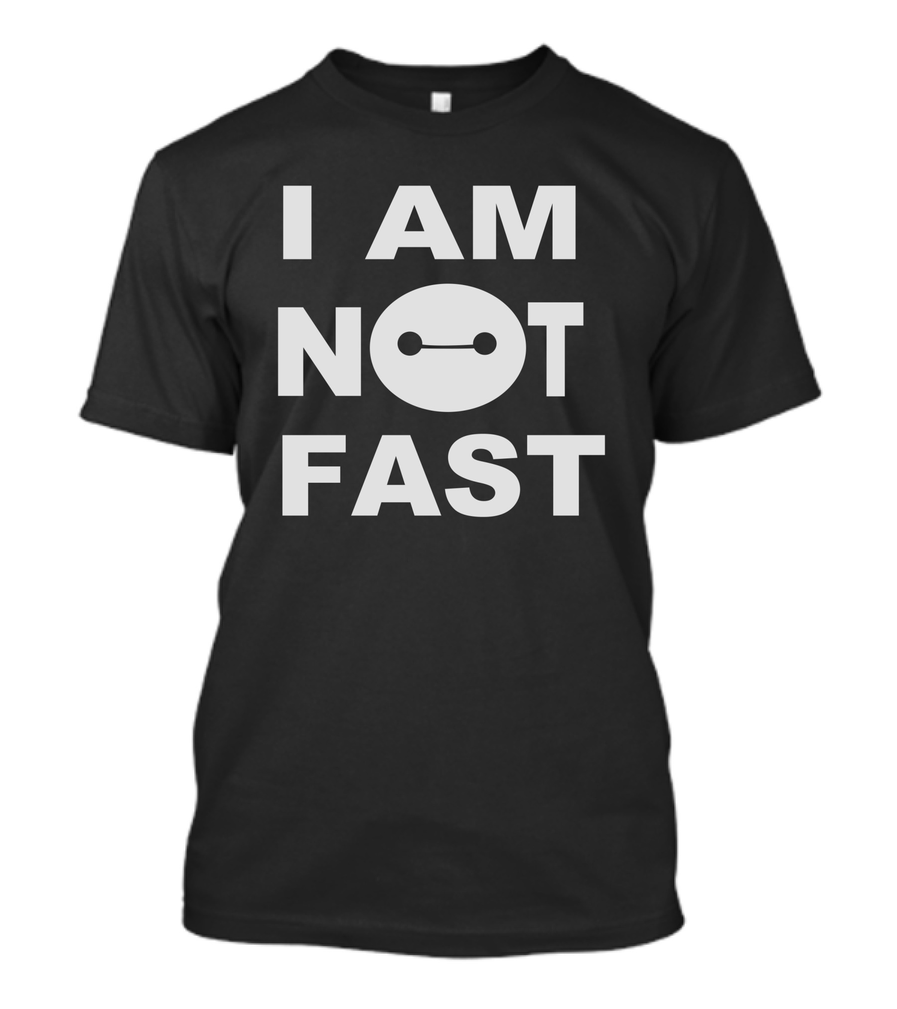 Big Hero Six Baymax I Am Not Fast Womens Fitness Tank Top T-Shirt