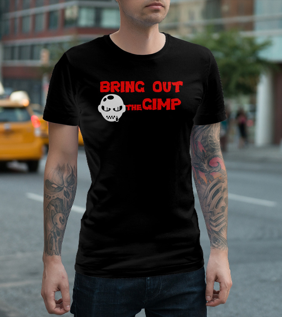 Bring Out The Gimp Mask Motif T-Shirt