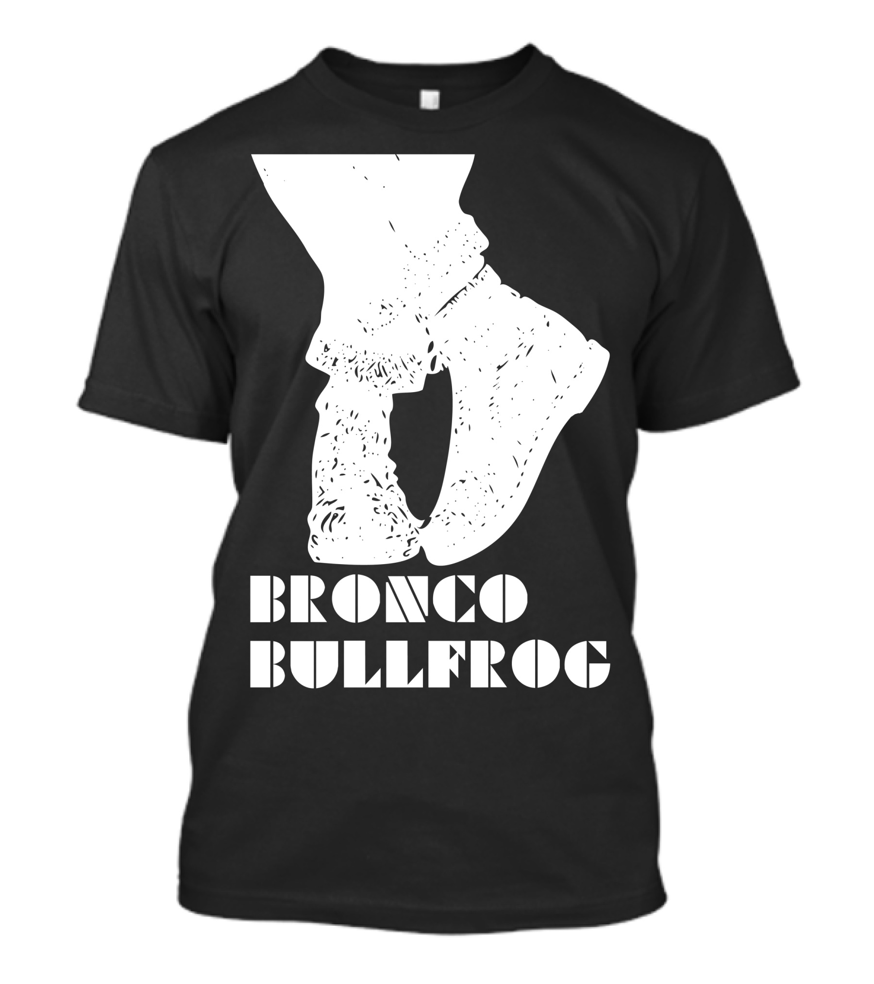 Bronco Bullfrog Classic British Cult Film Fashion Footwear T-Shirt
