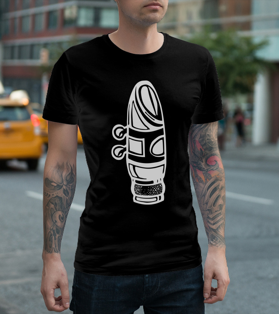 Clarinet Instrument Mouthpiece T-Shirt