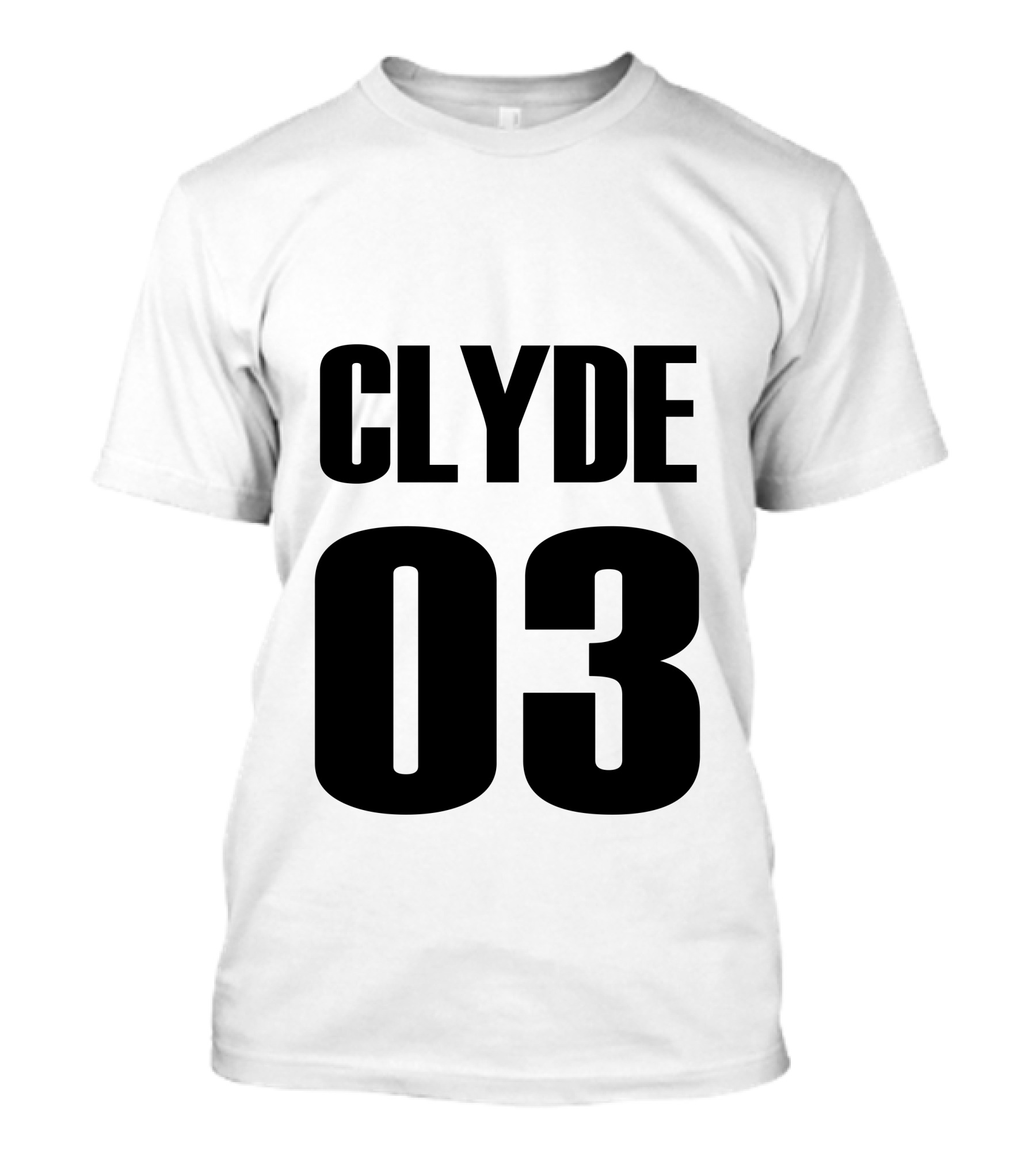 Clyde 03 Bold Number T-Shirt