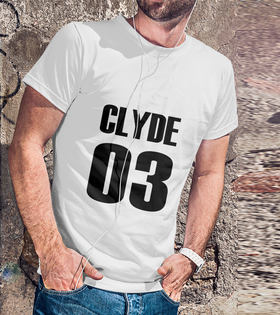 Clyde 03 Bold Number T-Shirt