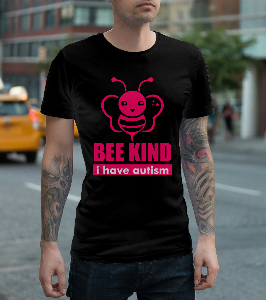Bee Kind I Have Autism Cute Awareness T-Shirt
