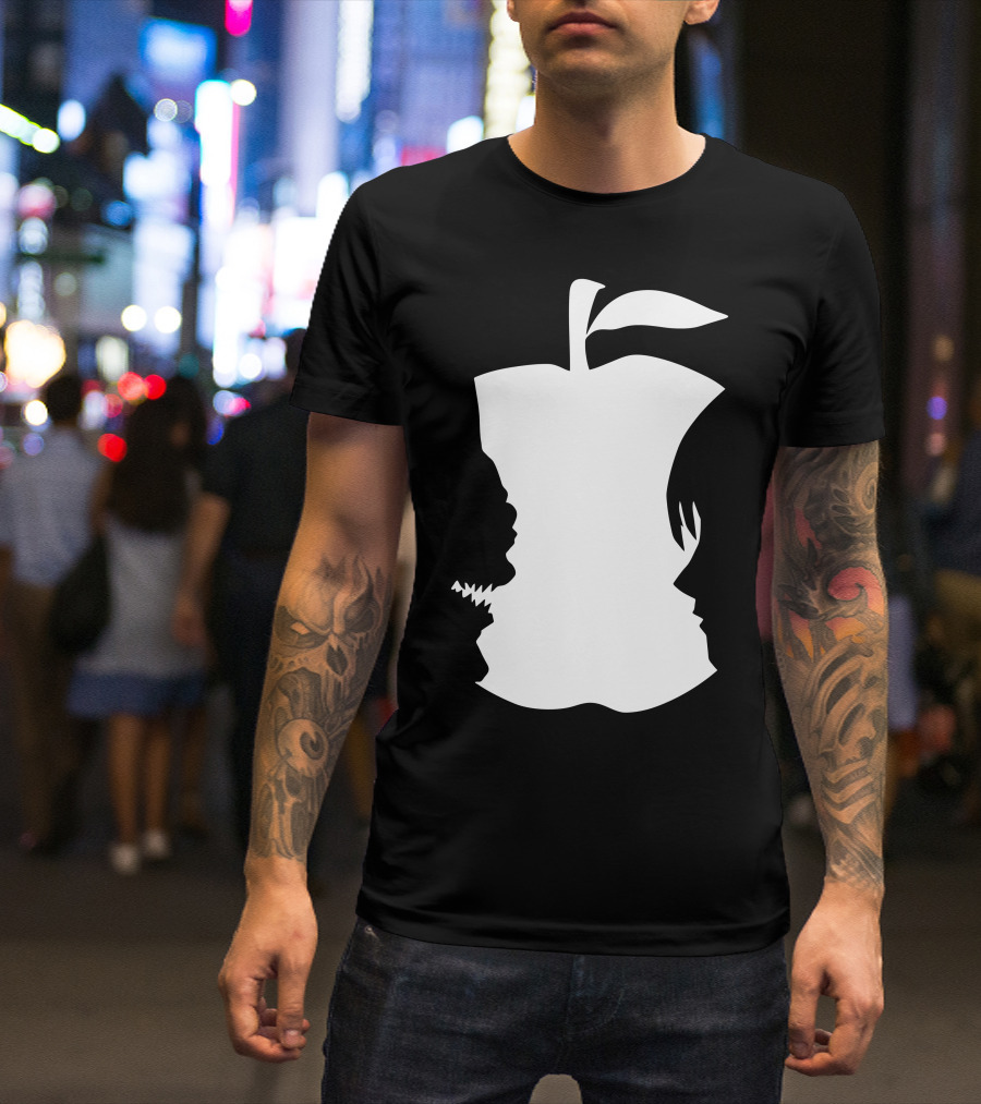 Death Apple Silhouette Face Off T-Shirt