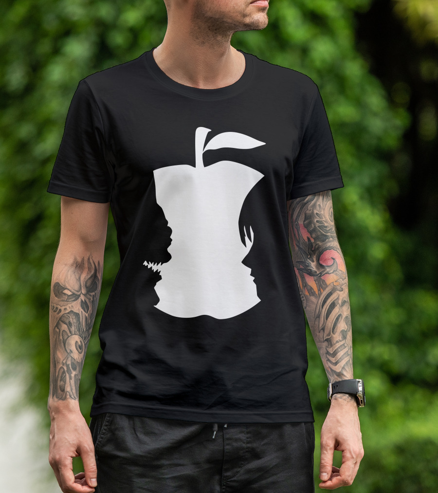 Death Apple Silhouette Face Off T-Shirt