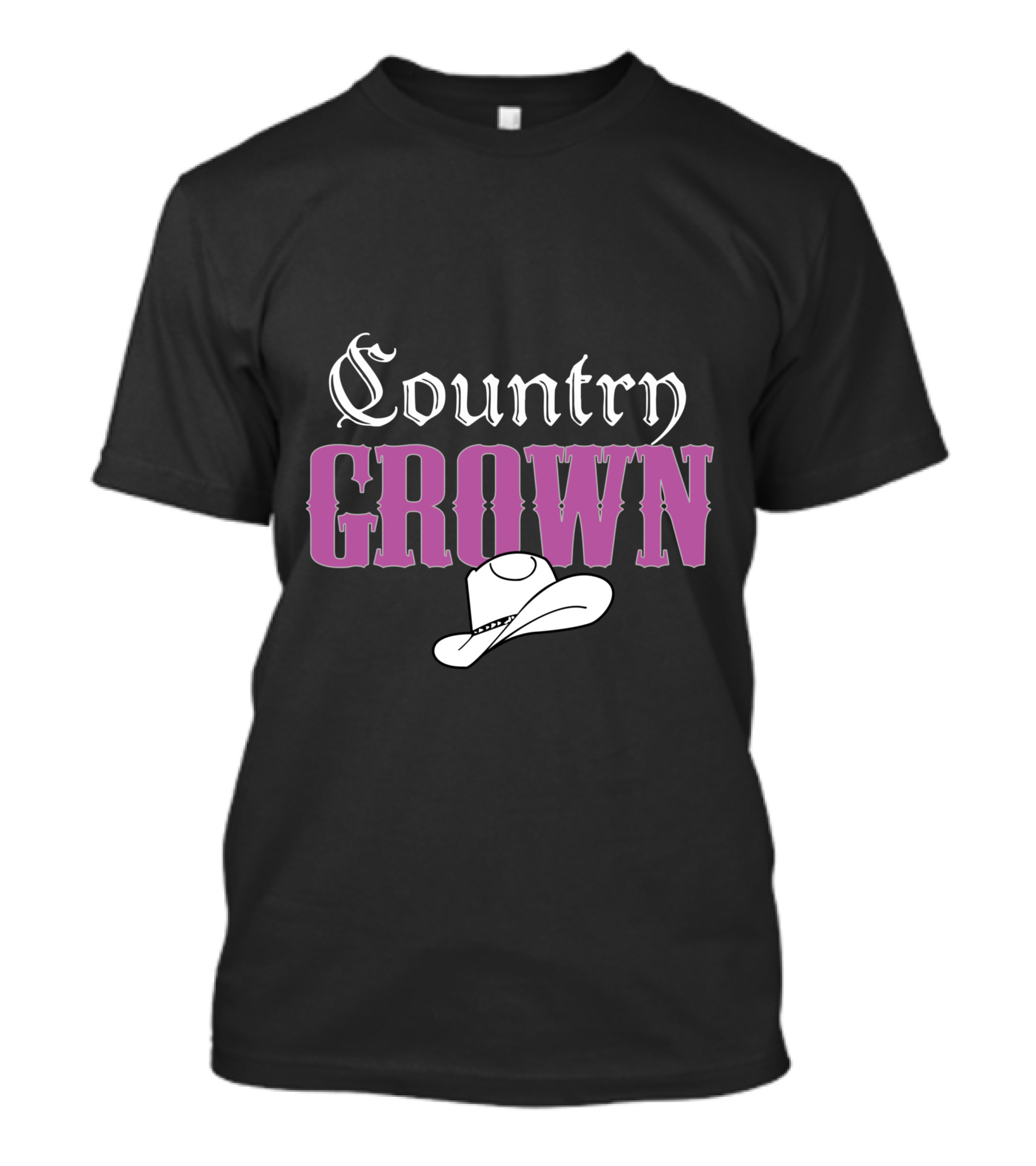 Country Grown Cowboy Hat T-Shirt