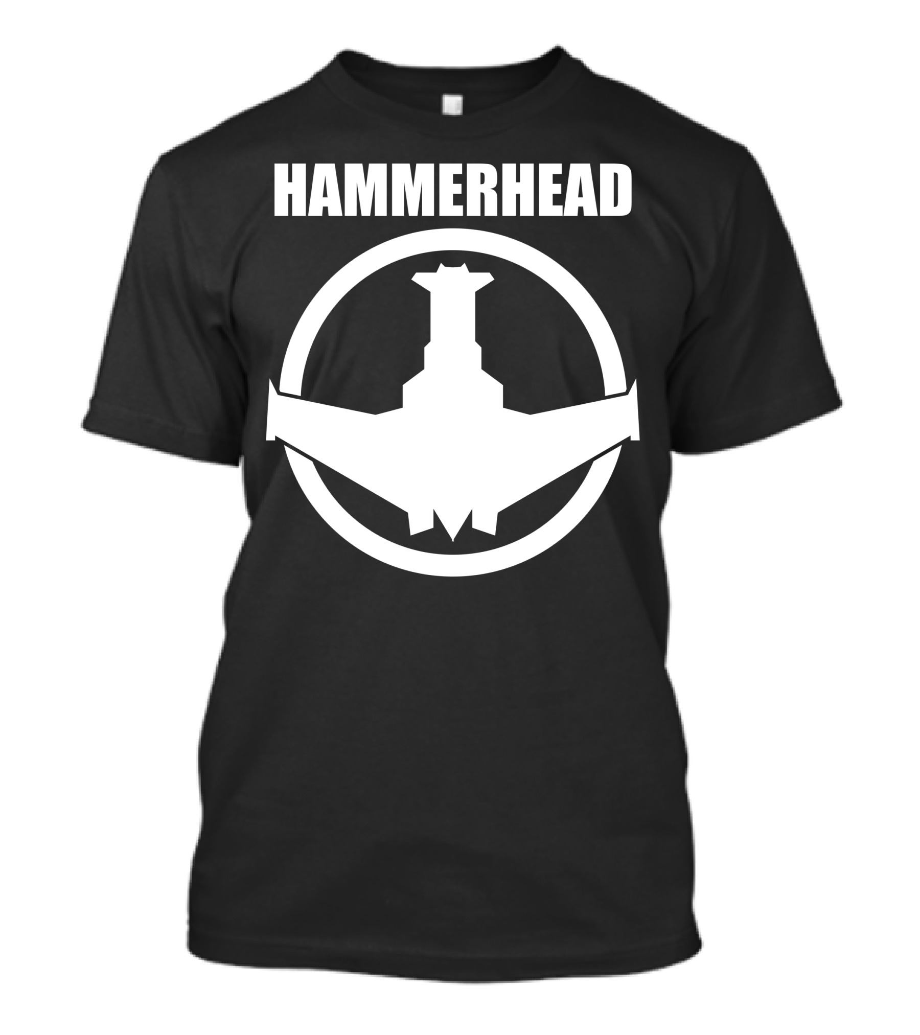 Hammerhead Starfighter Military Emblem T-Shirt