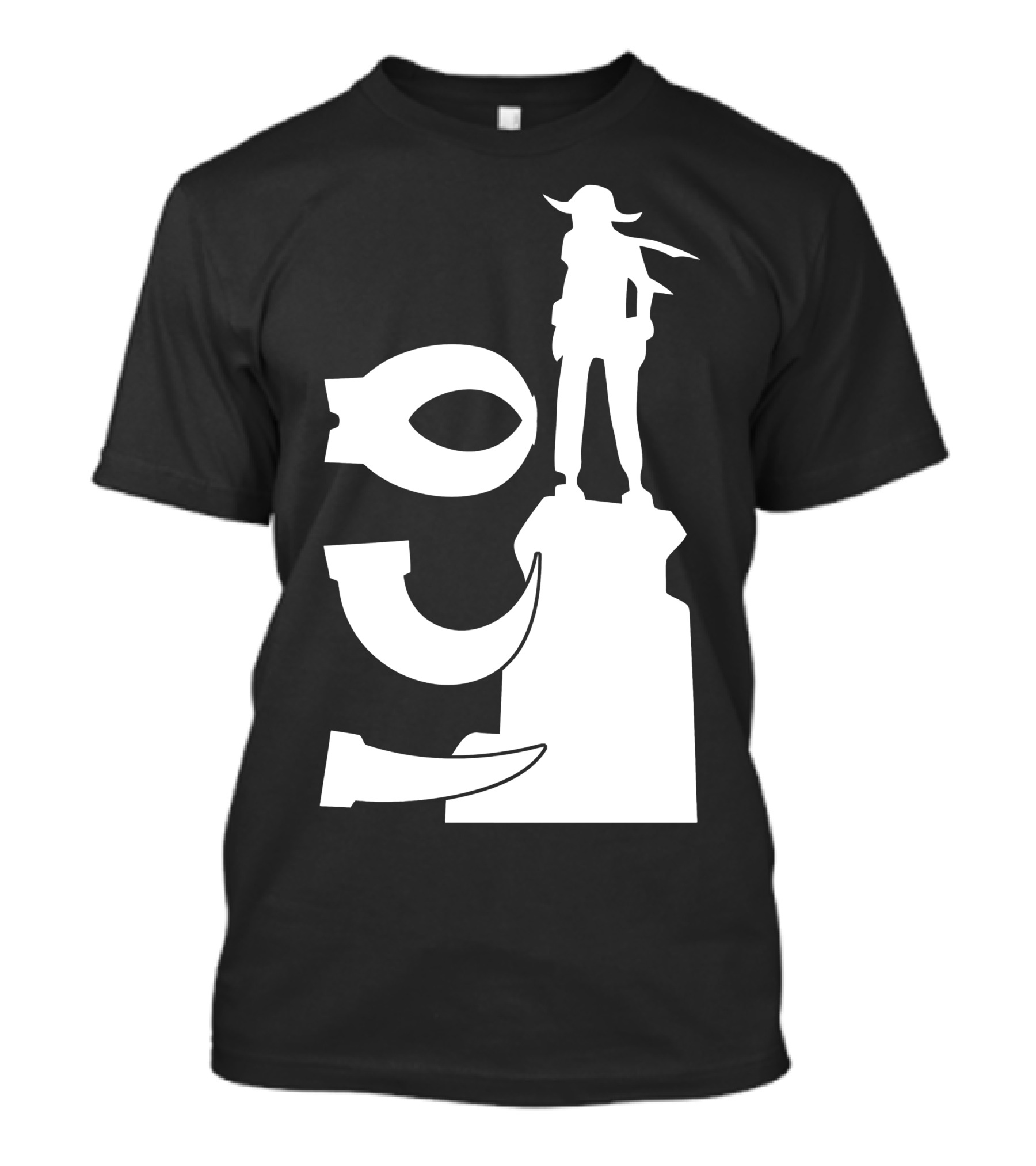 Ico Shadow Of The Colossus Tribute Standing Figure T-Shirt