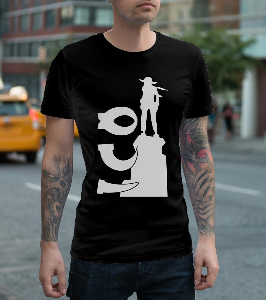 Ico Shadow Of The Colossus Tribute Standing Figure T-Shirt