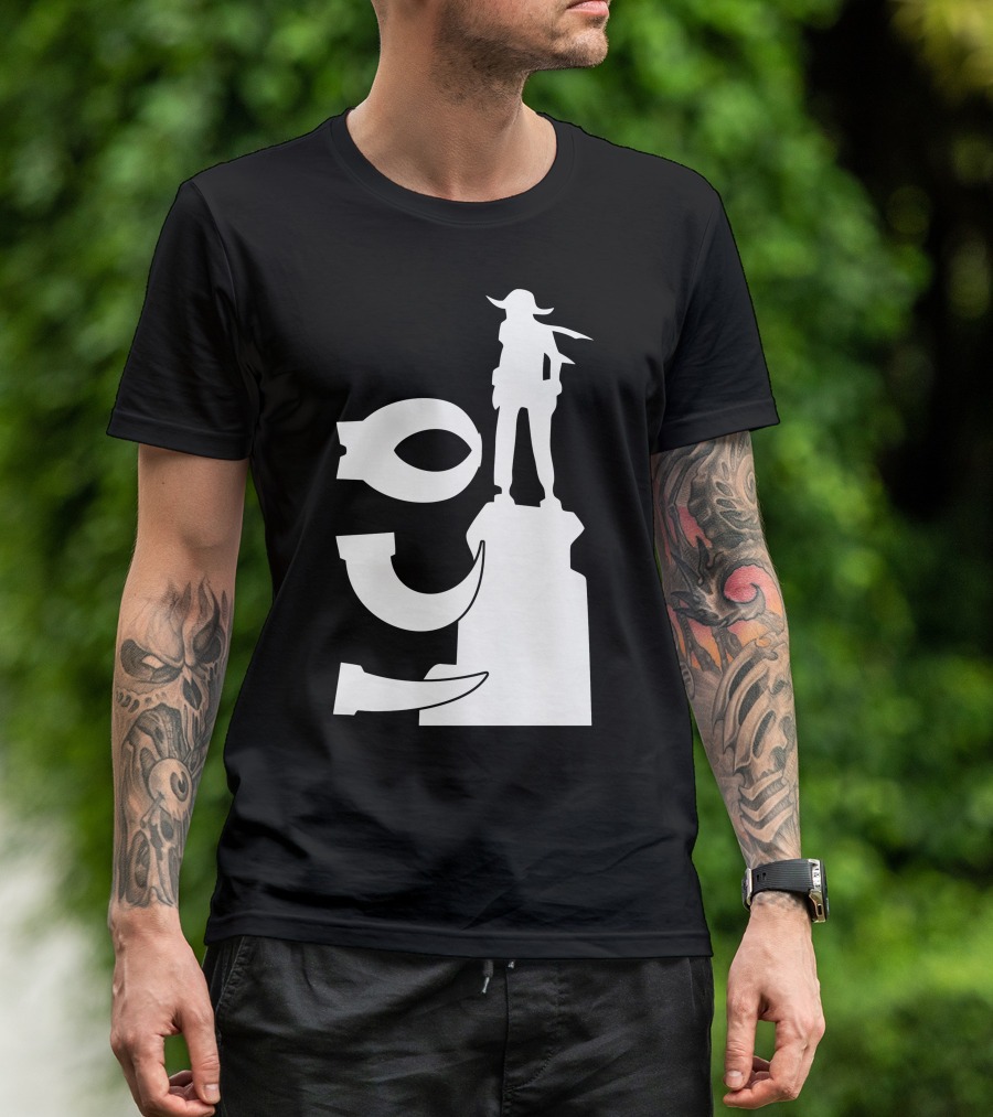 Ico Shadow Of The Colossus Tribute Standing Figure T-Shirt