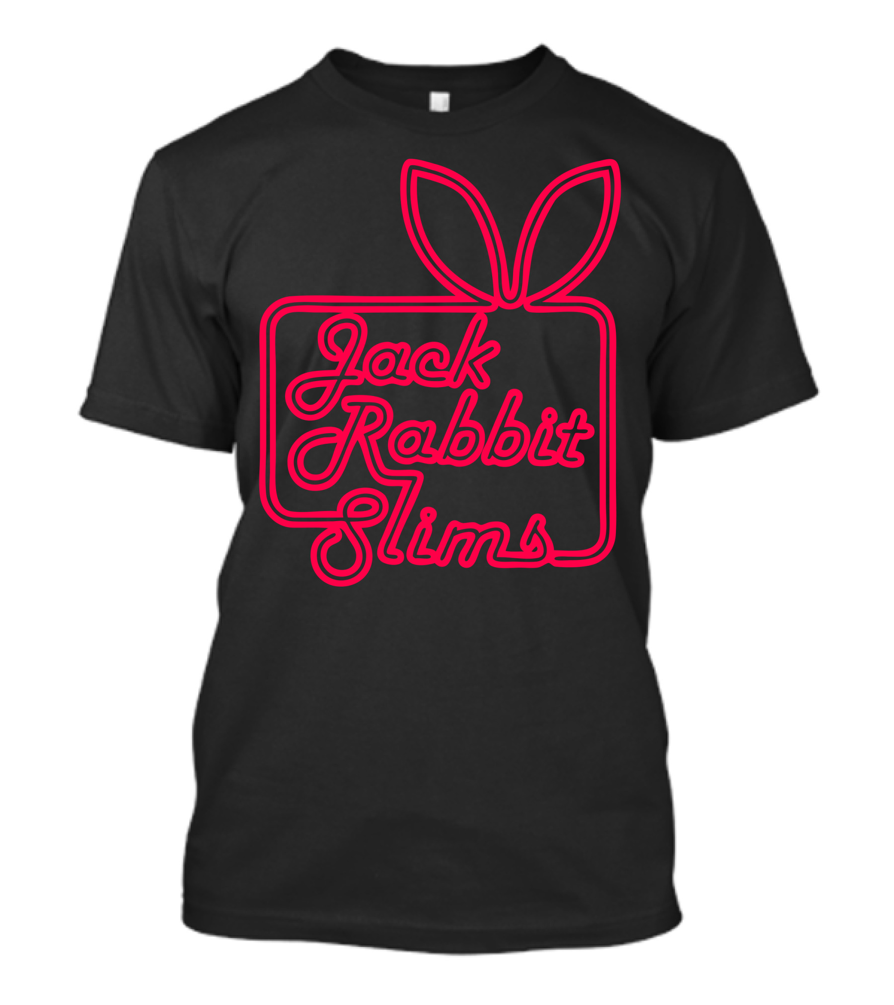Jack Rabbit Slims Retro Neon Bunny Ears T-Shirt