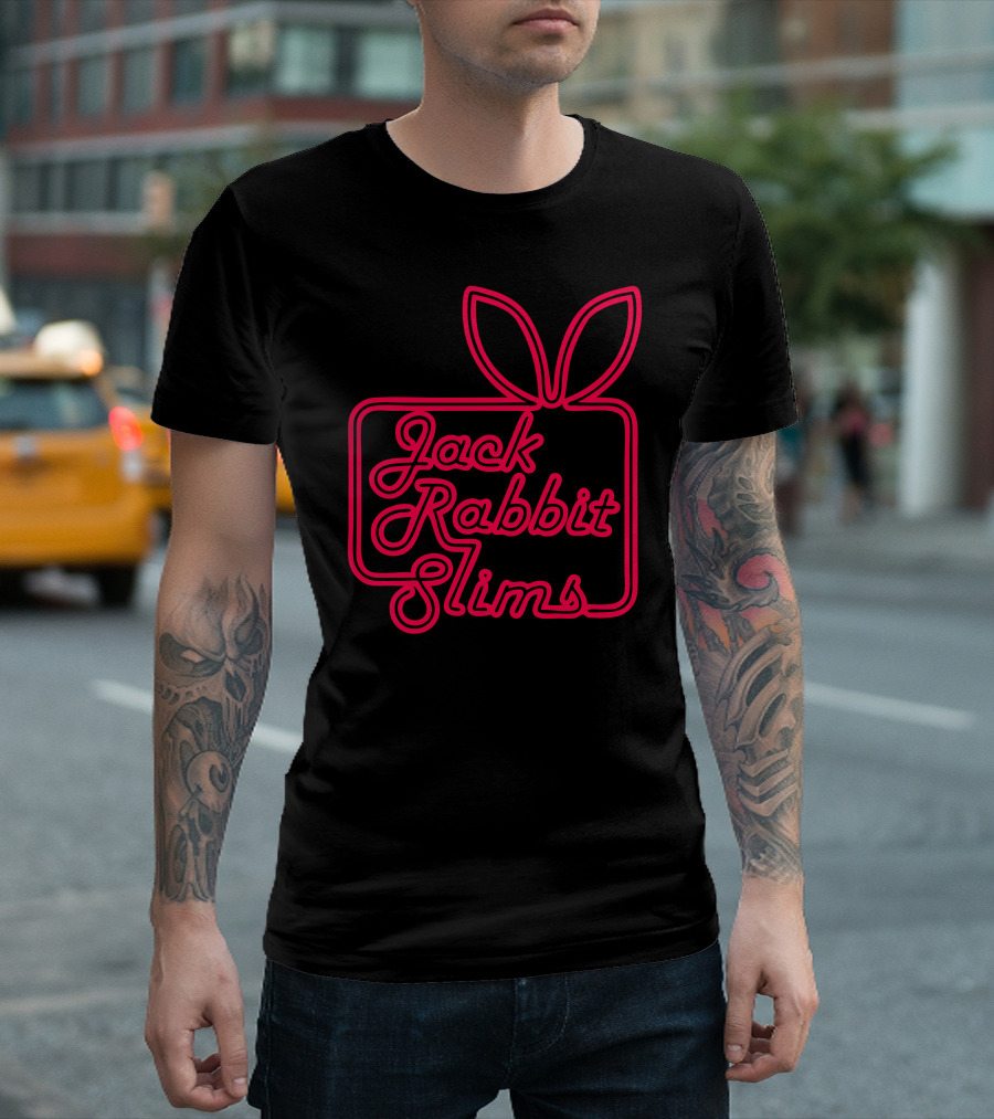 Jack Rabbit Slims Retro Neon Bunny Ears T-Shirt