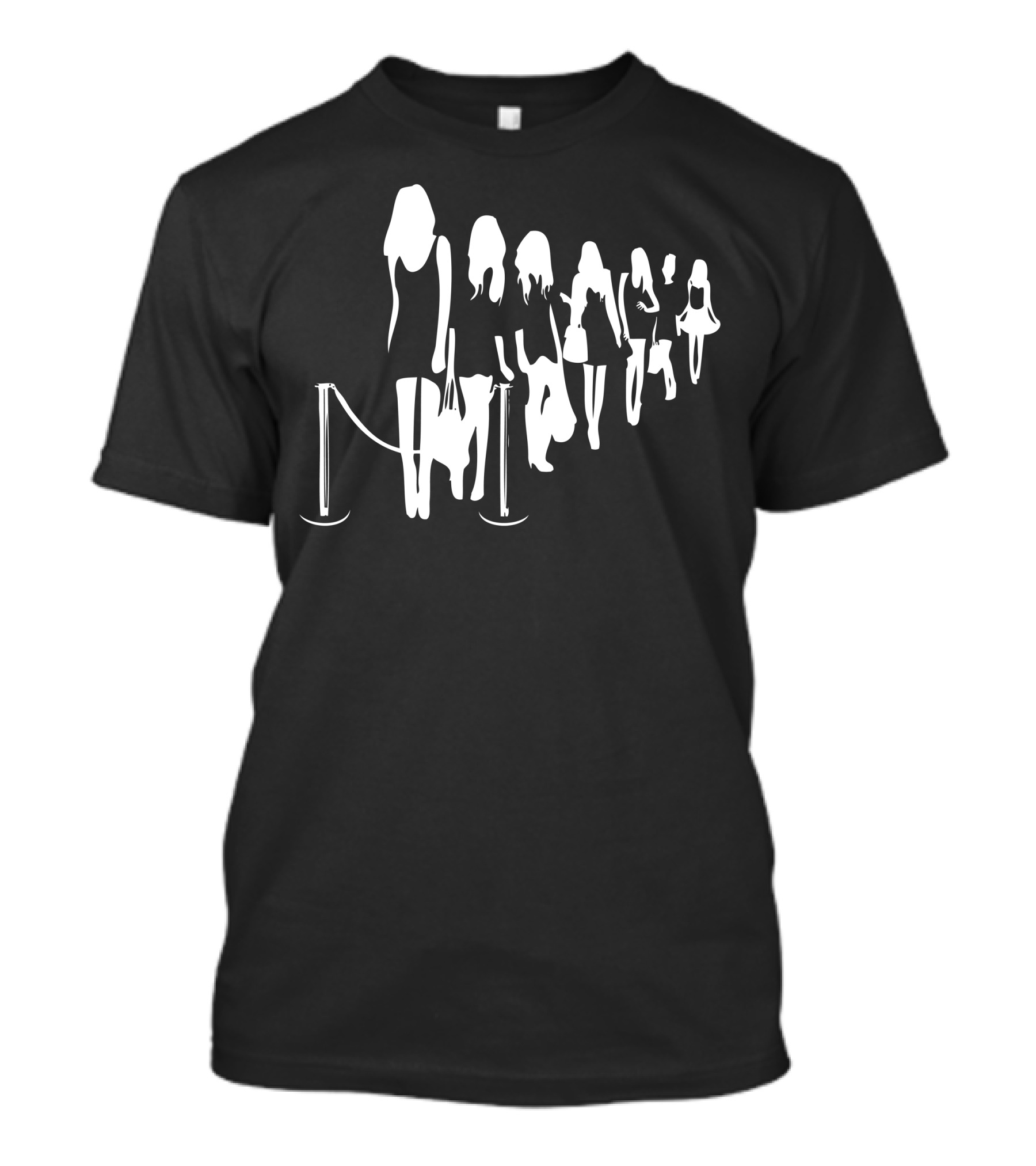 Ladies Night Queue Silhouette Reunion T-Shirt