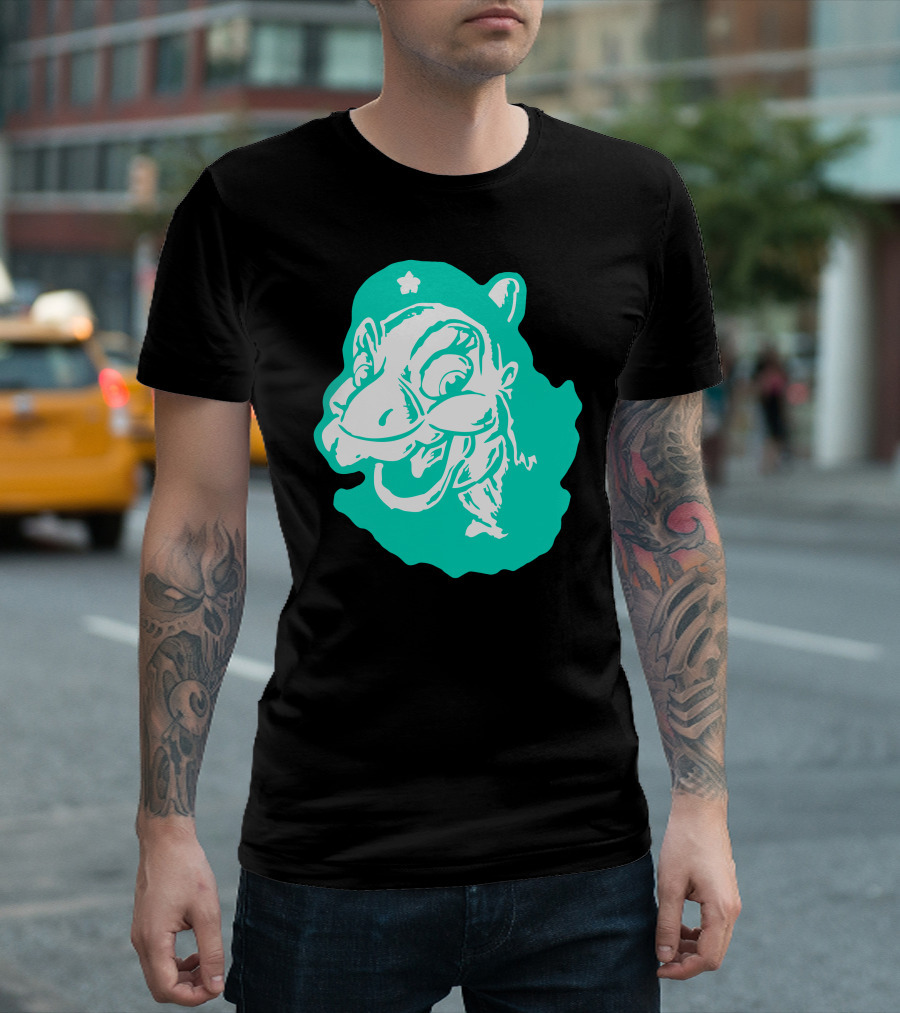 The Land Before Time Friendly Dinosaur Face T-Shirt