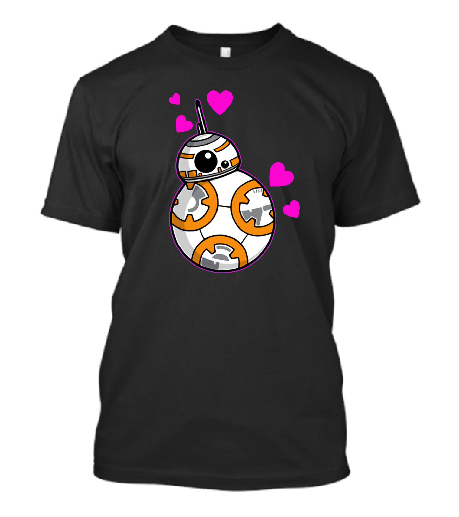 BB-8 Love With Hearts T-Shirt