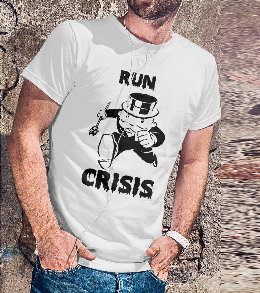 Run Crisis Monopoly Punk T-Shirt