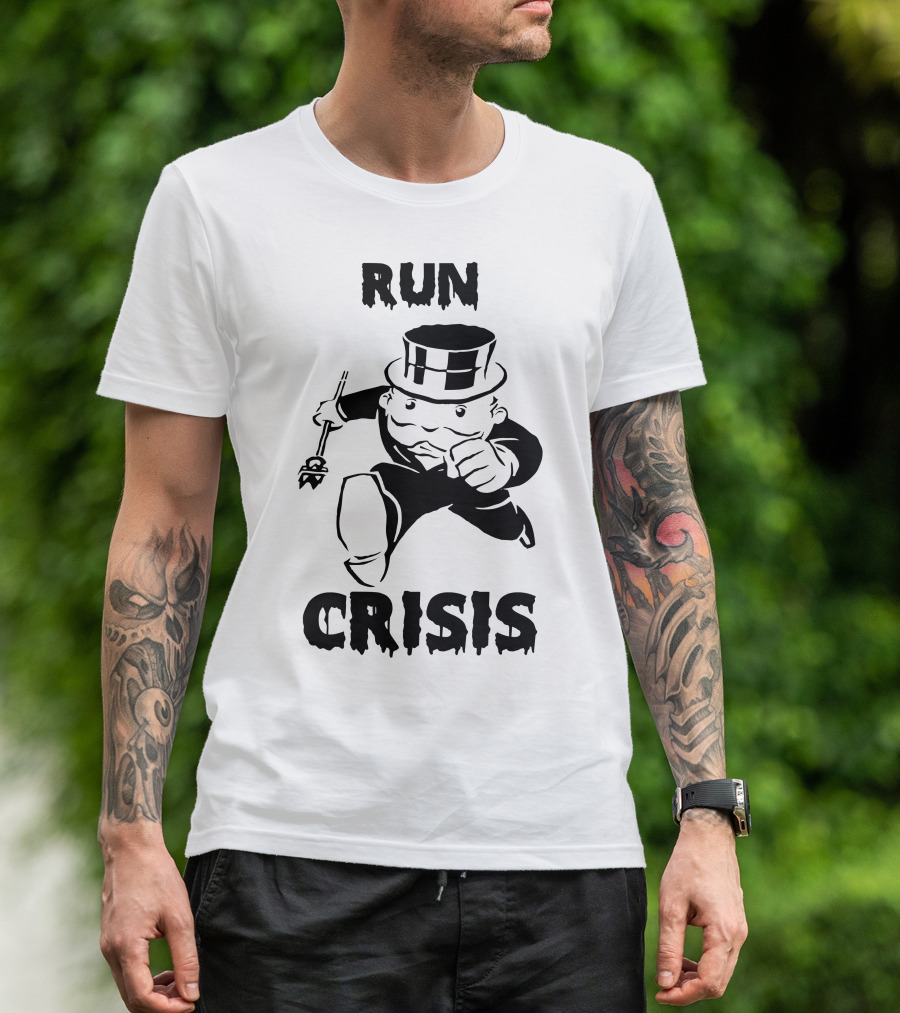 Run Crisis Monopoly Punk T-Shirt