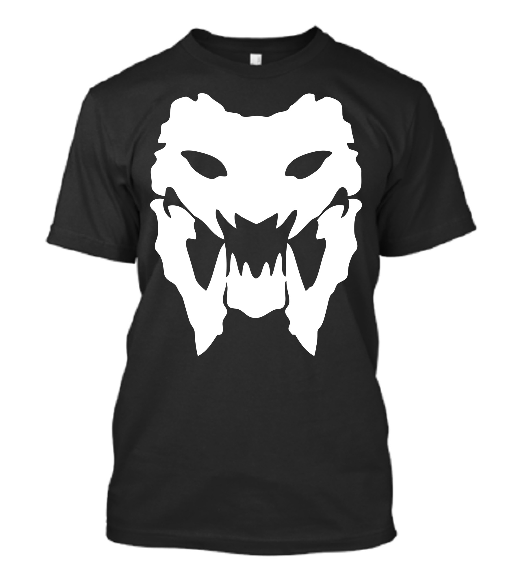 Predator Clan Mask Silhouette Emblem T-Shirt