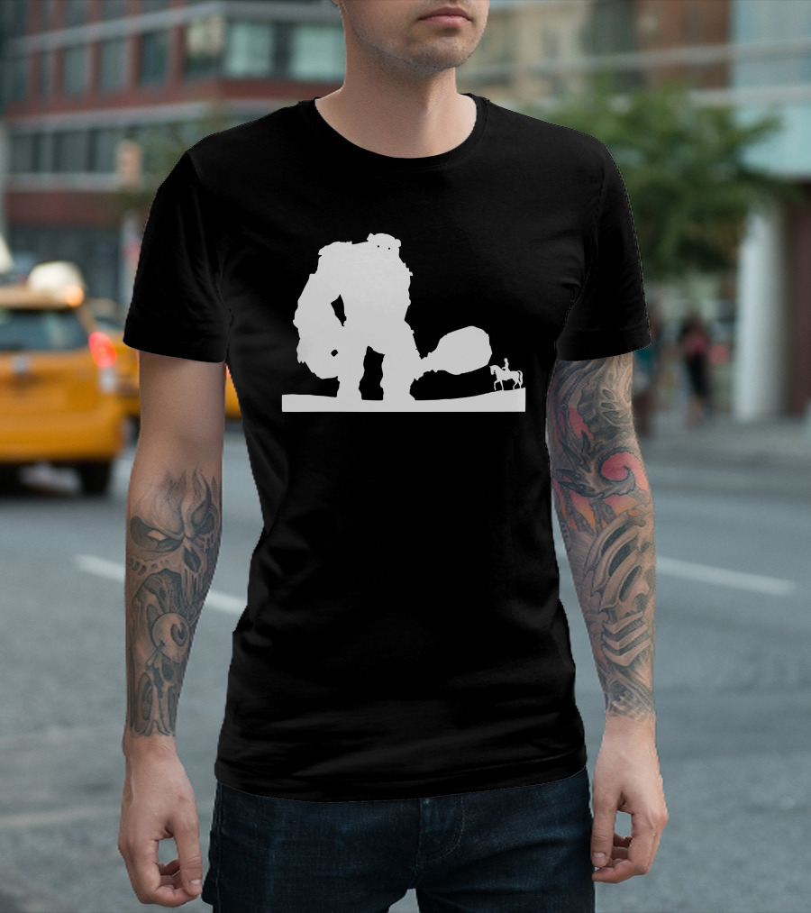 Shadow Of The Colossus Giant and Horse T-Shirt