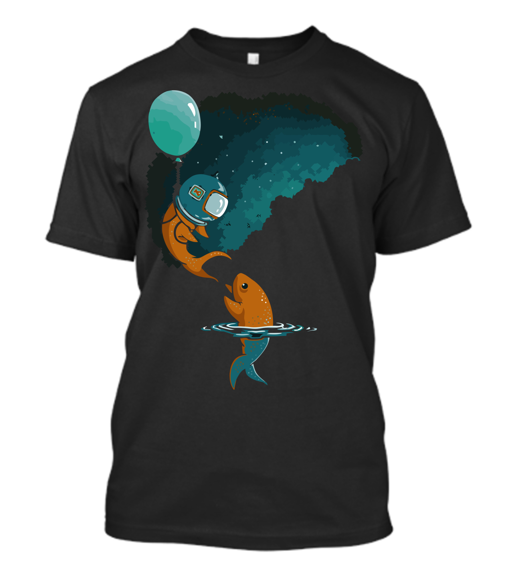 Something I Must Do: Astronaut Fish Balloon Adventure T-Shirt